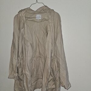 Hollister Tan Trench Coat